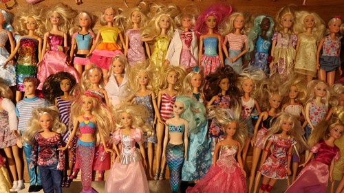 Barbie puppen sammlung - 50,