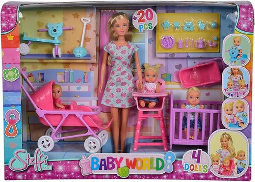 Steffi love baby world puppen - love,