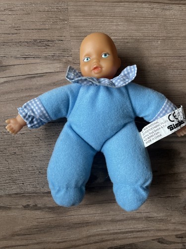 Kleine puppe blau - puppe,