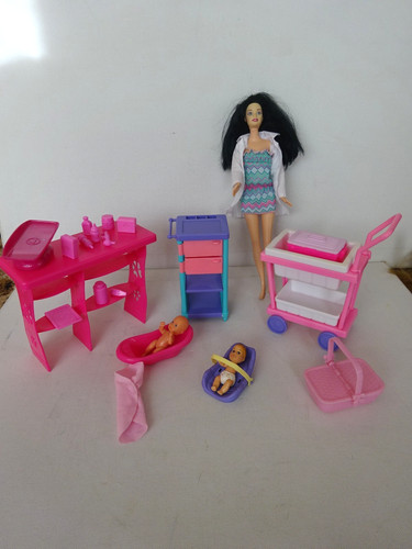 Barbie puppe babys möbel - +,