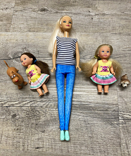 Puppen spielset barbie clone - puppen-spielset,