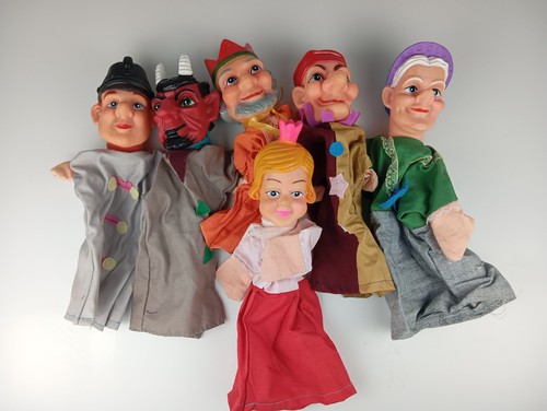 Kasperlepuppen 6er set - kasperlepuppen,