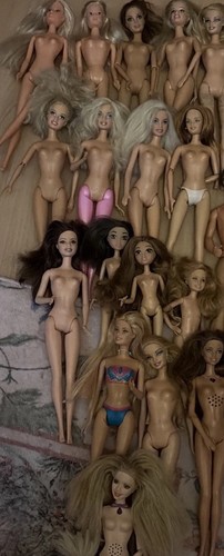 Mattel barbie puppen 18stück - puppen,